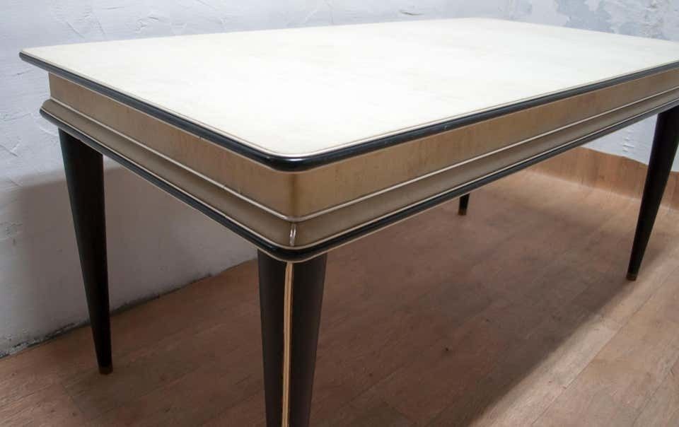 Umberto Mascagni For Harrods London Midcentury Italian Dining Table, 1950s photo vinterior