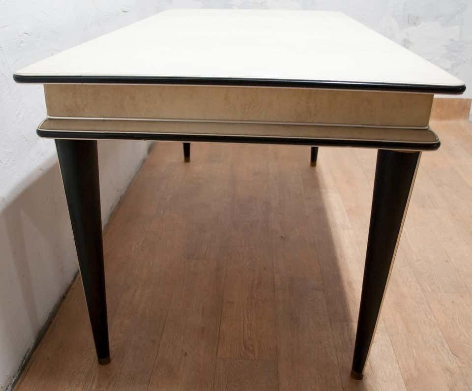 Umberto Mascagni For Harrods London Midcentury Italian Dining Table, 1950s photo vintage