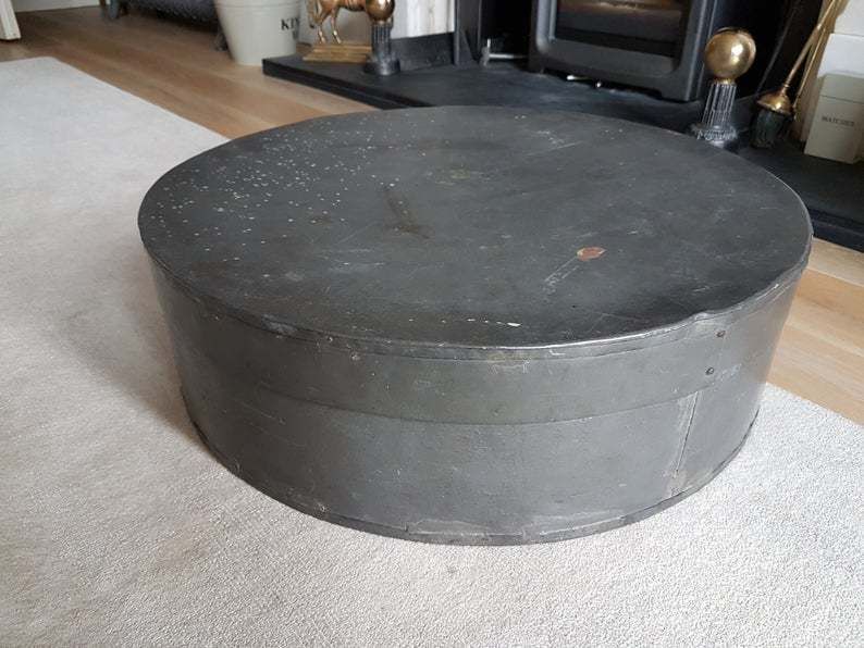 A Huge Vintage French Wedding Cake Tin   Cake Tin Kitchenalia photo vinterior