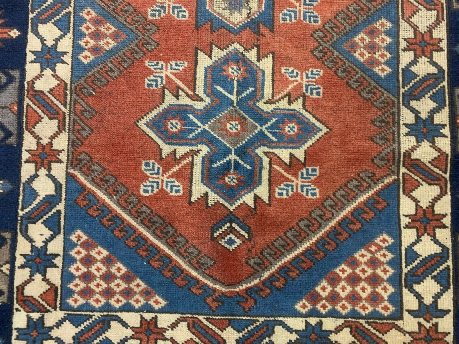 Turkish Tribal Rug Veg Dye 175x118 Cm Antique Turkish Carpet photo 375.0