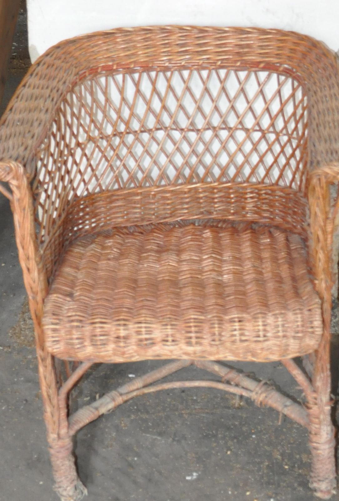 Natural Wicker Chair photo furniture