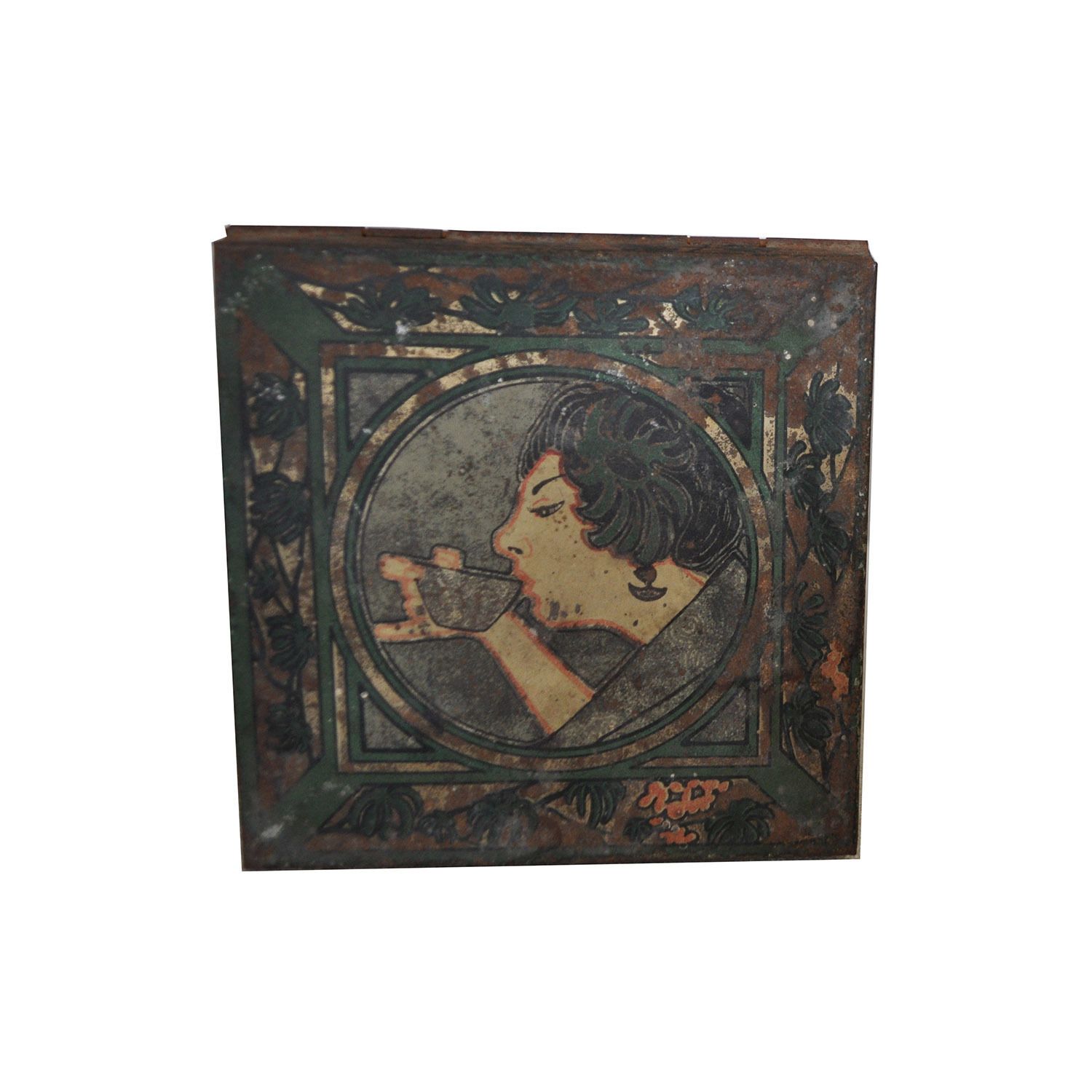 Chinese Antique Tin Box photo furniture