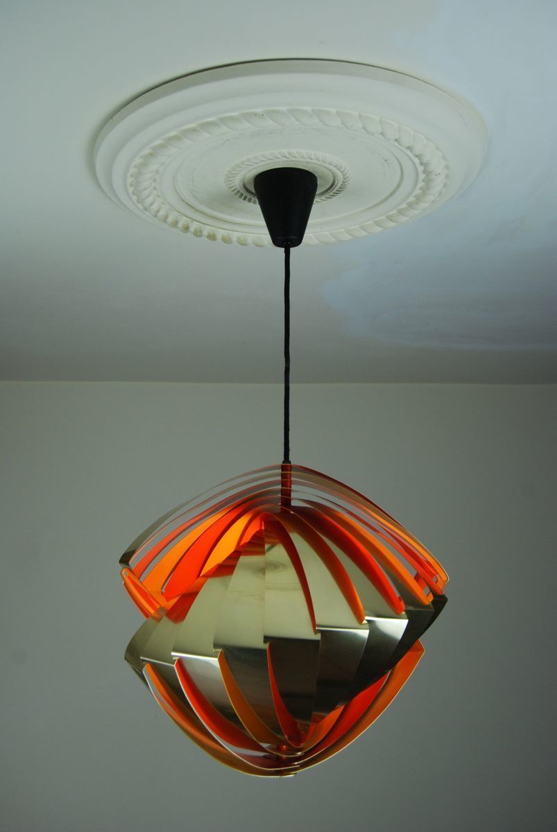 Danish Konkylie Pendant By Louis Weisdorf For Lyfa, 1960s photo furniture