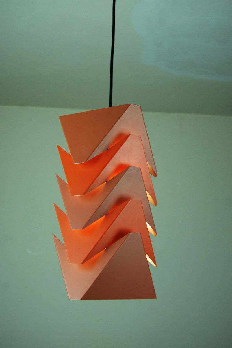 photo furniture Ekko Pendant Lamp By Louis Weisdorf For Lyfa, 1970s