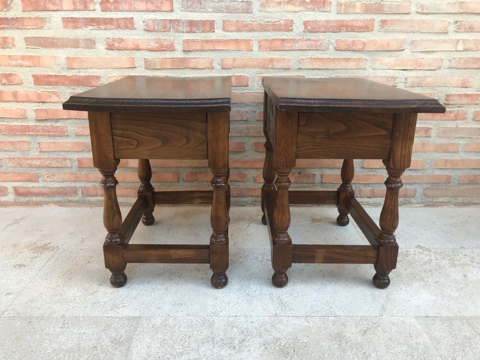 photo furniture Spanish Nightstands, 1920s, Set Of 2