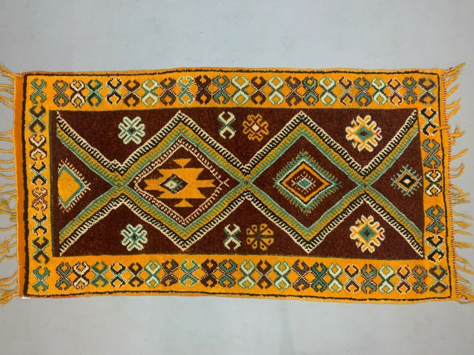 Moroccan Rug 190x102 Cm Tazenacht Berber Atlas, Tribal photo furniture