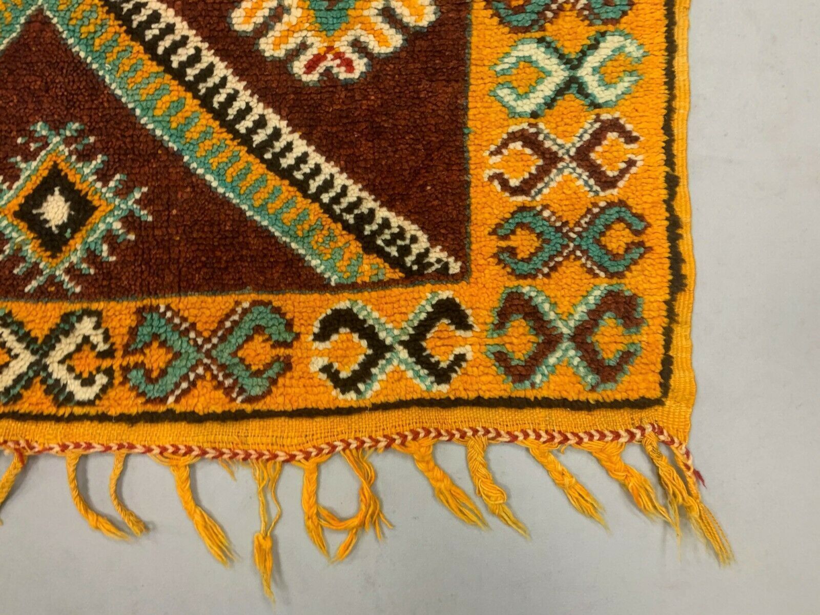 Moroccan Rug 190x102 Cm Tazenacht Berber Atlas, Tribal photo Textiles