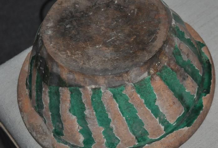 Antique Pottery Baking Bowls Form, Pair photo furniture