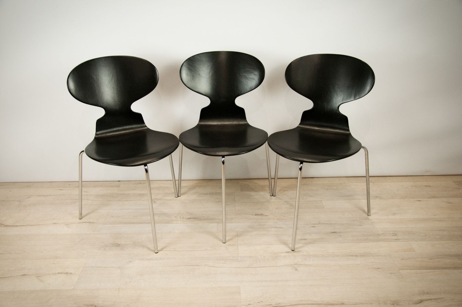 Set Of 3 Myran Dining Chair By Arne Jacobsen For Fritz Hansen, 1960s photo furniture