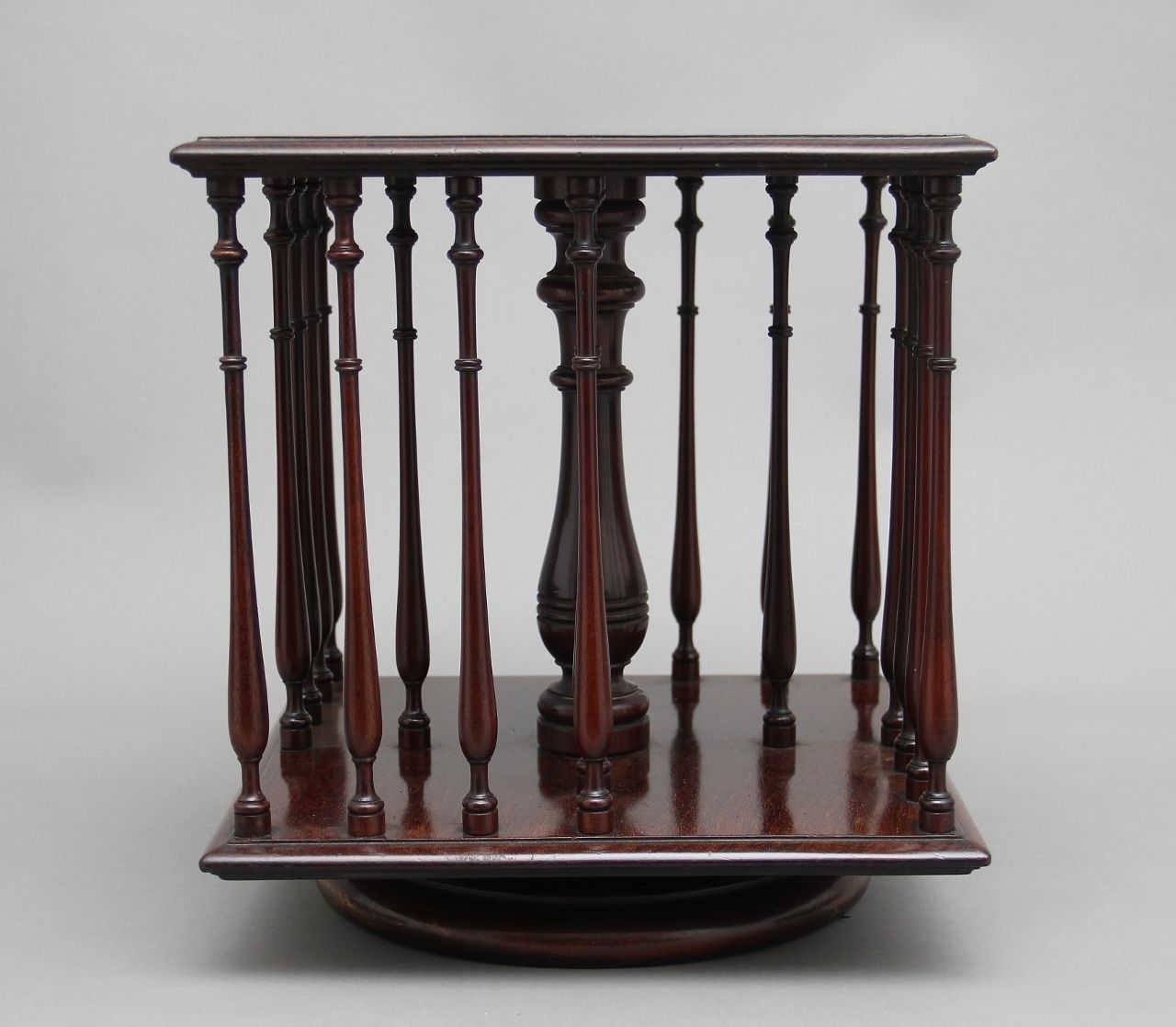 19th Century Mahogany Revolving Bookstand photo 680.0