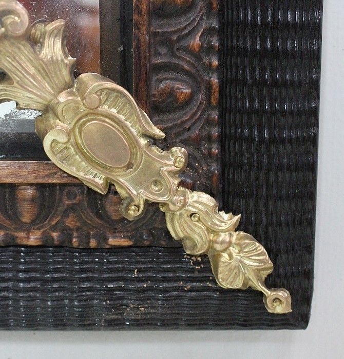 photo vinterior Large Rectangular Mirror, Louis XIV Style, Napoleon III Period  19th