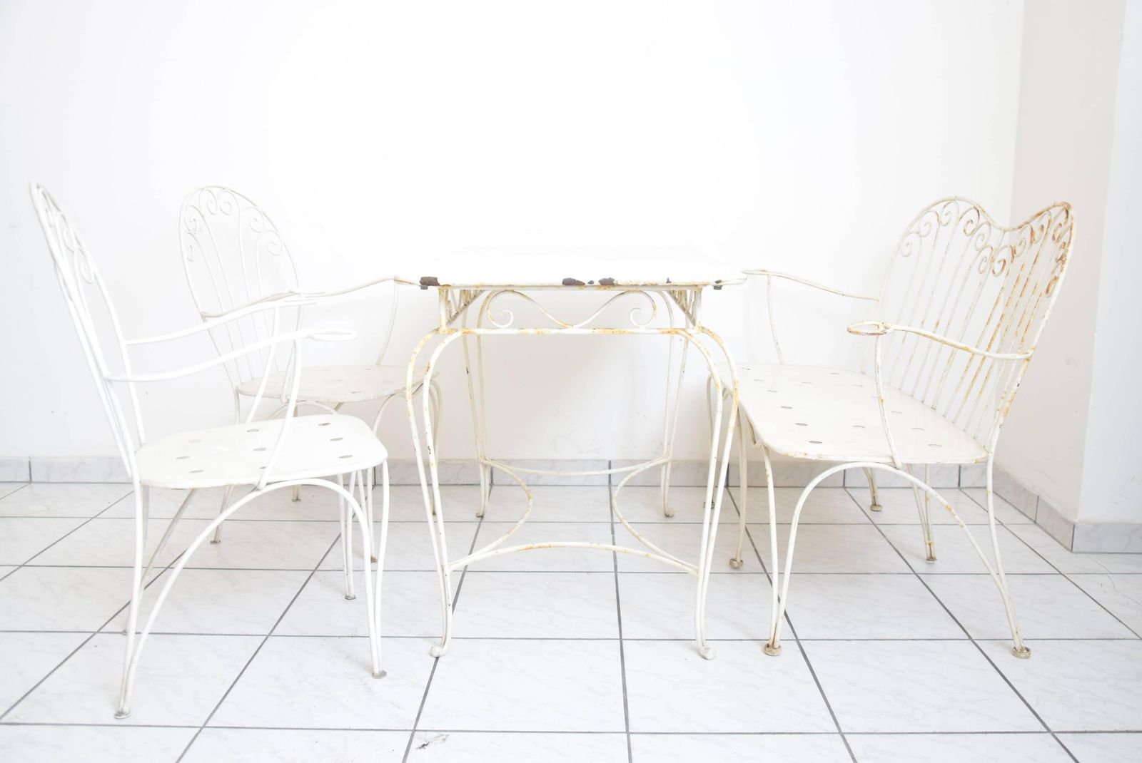 Garden Seating Group By Stanislaus Karasek & Co, 1950s, Austria photo 3837.0