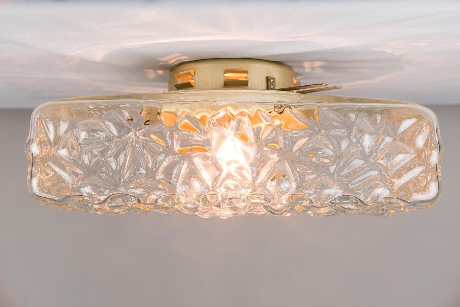 Lighting Rupert Nikoll Ceiling Lamp, Circa 1950s photo