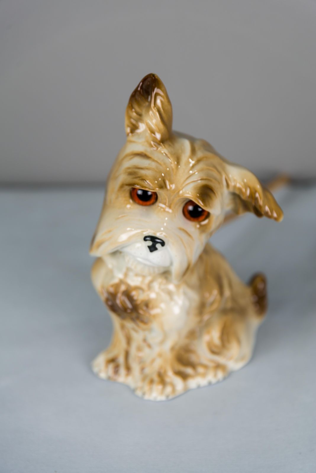 Porcelain Figurine Air Purifier Table Lamp, Circa 1950s photo furniture