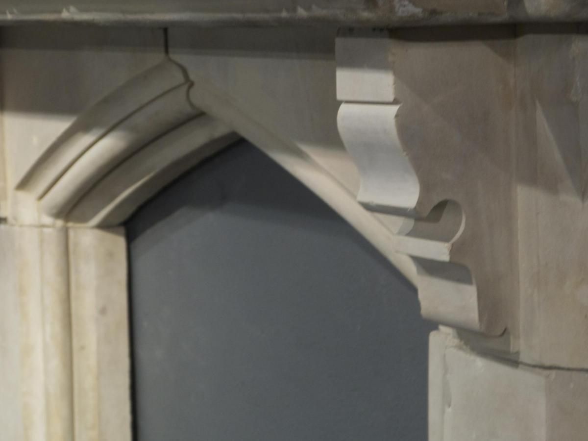 photo for sale Original Gothic Stone Surround