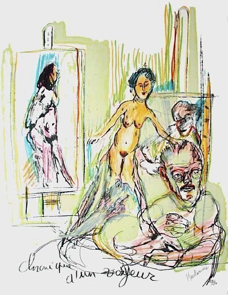 Kantorowicz Serge Lithography Chronicle Of A Voyeur