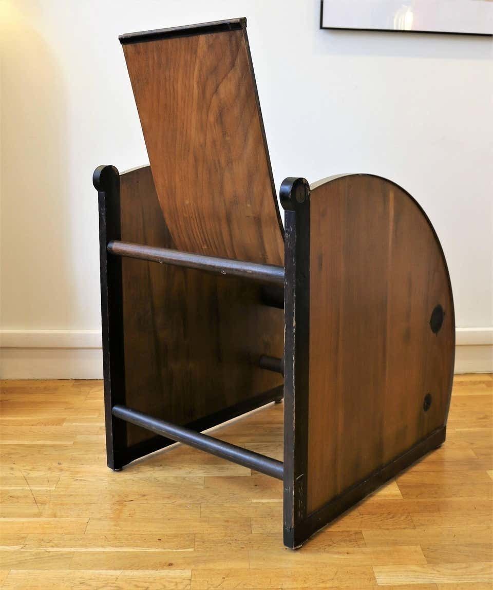 Stunning Pair Of Modernist Armchairs, France, Circa 1925 photo vintage