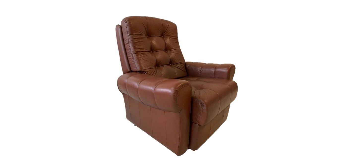 Leather Armchair   Himolla   Germany, 1970s.