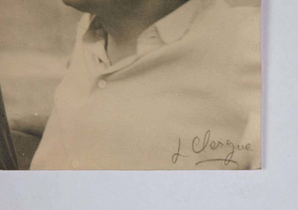Serge Lifar Photography By Lucien Clergue Original 1954 Print photo for sale
