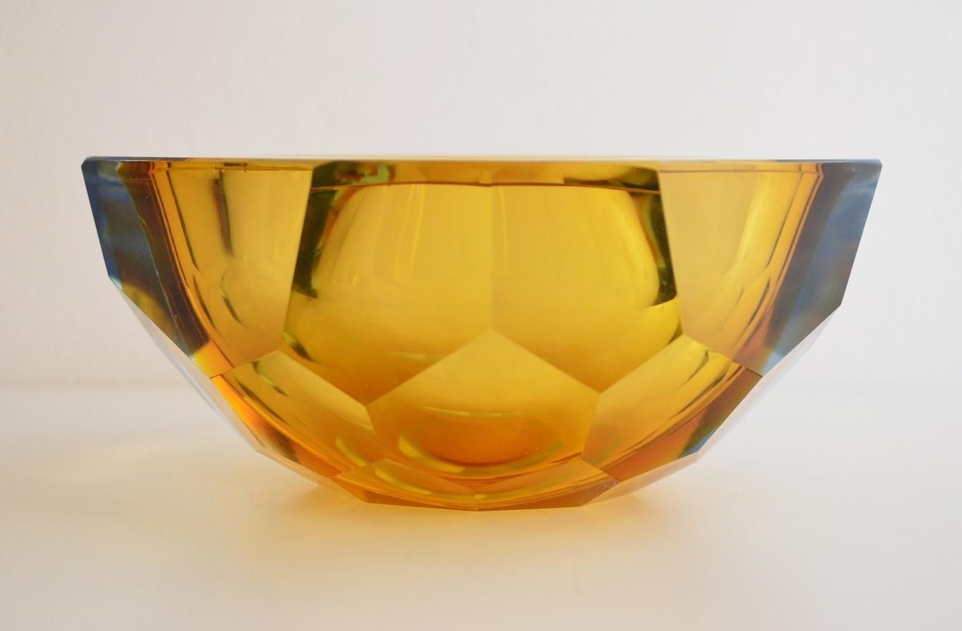 Murano Sommerso Ashtray By Flavio Poli, 1950s photo Home Decor
