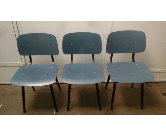 Chairs Revolt By Friso Kramer For Ahrend Cirkel, 1954, Set Of 3 photo Furniture