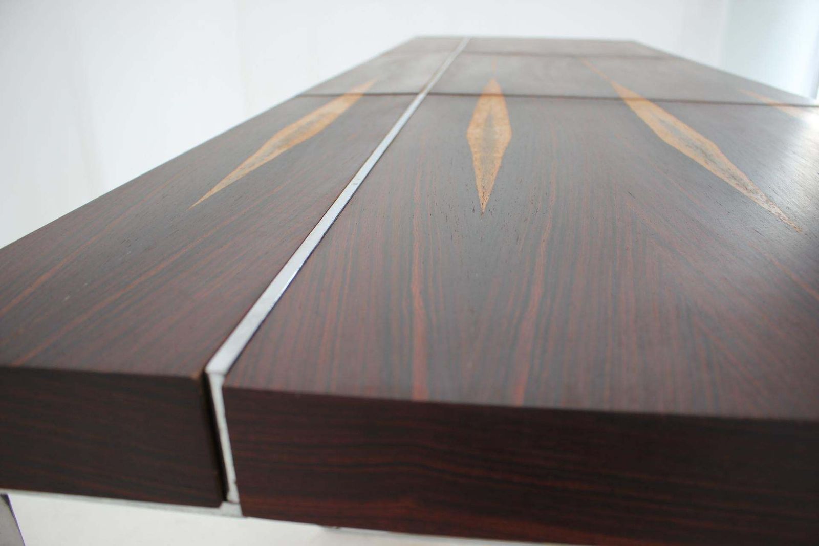 Three Luxurious Rosewood Dinig/Office Tables By Ladislav Vrátník   1970s photo vintage