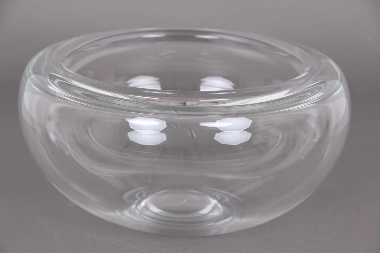 Holmegaard Provence schaal in mondgeblazen glas. Per Lütken design uit 1955. photo 95.0
