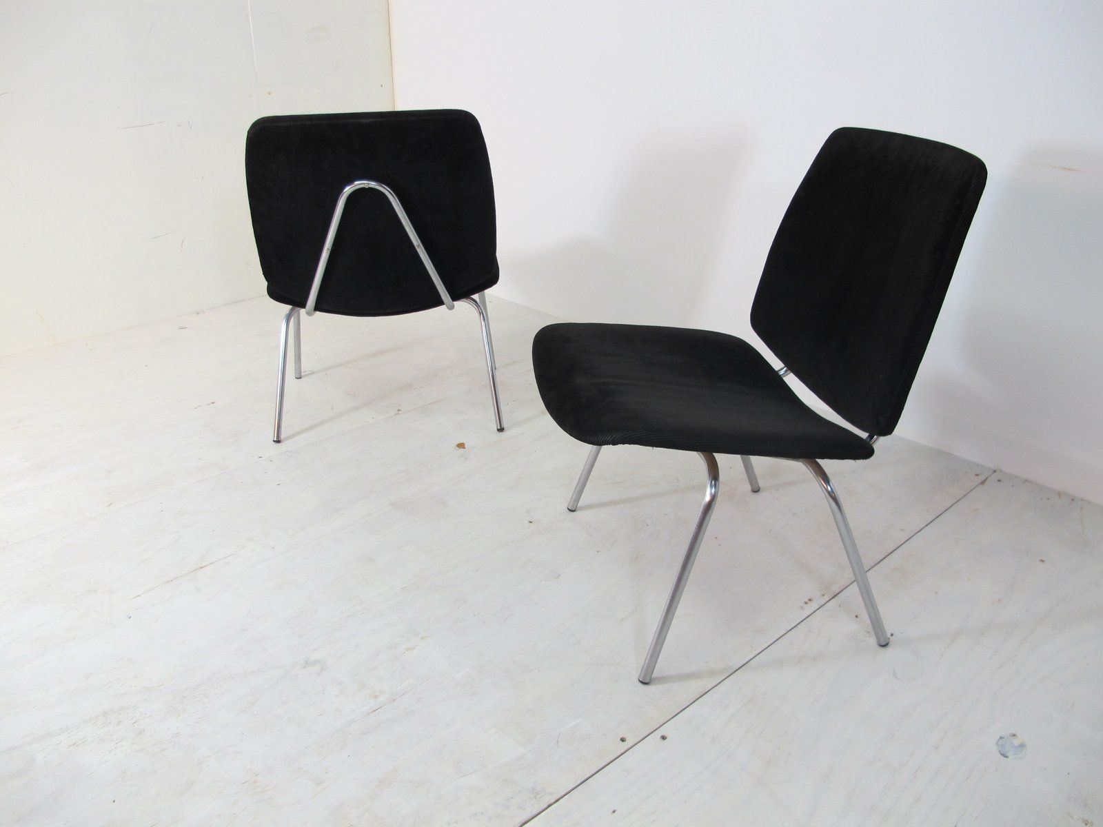 Side Chairs By Kho Liang Ie & Wim Crouwel For Car Katwijk, 1950s, Set Of 2 photo Furniture