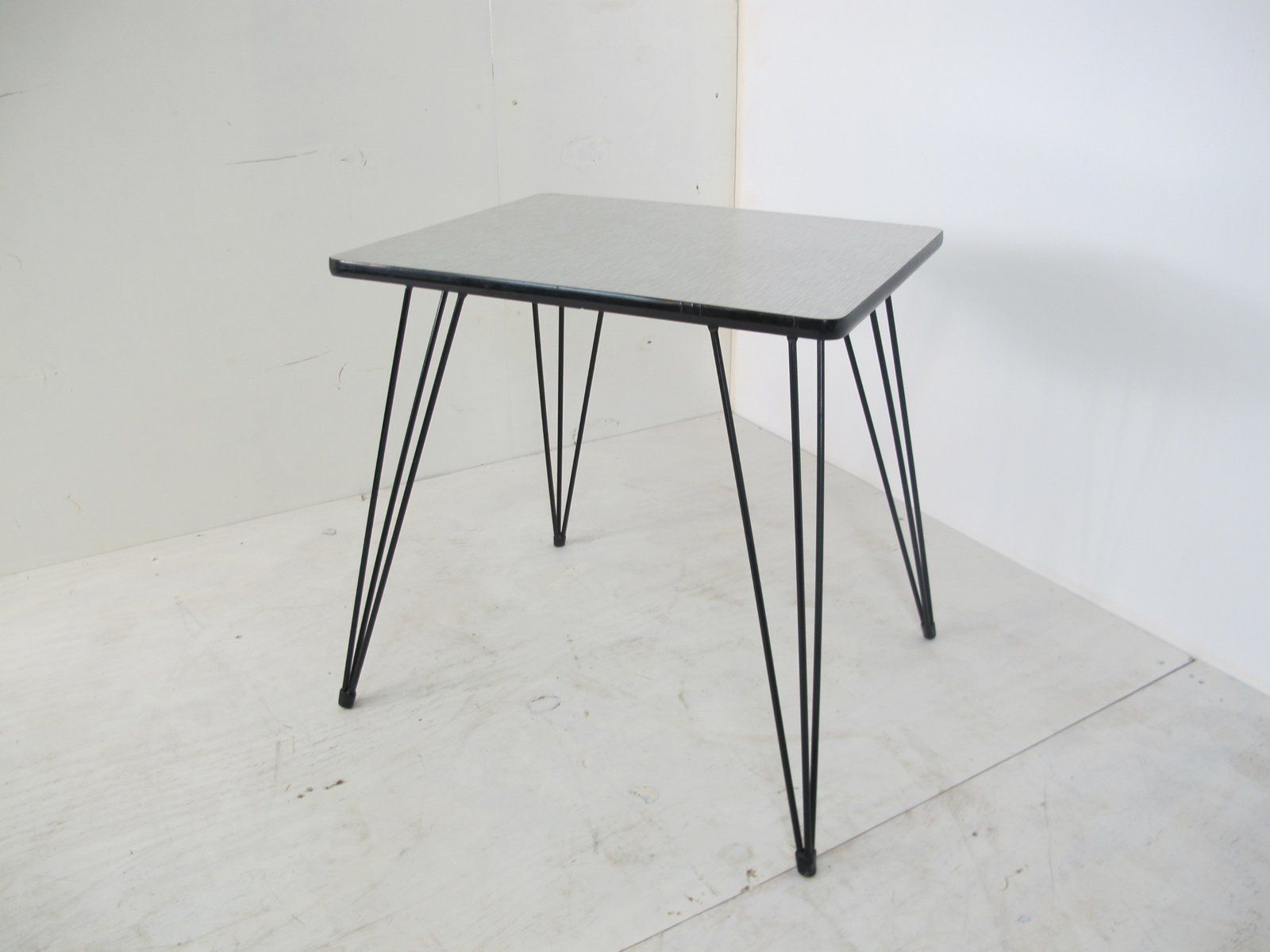 Dutch Modernist Formica Side Table From Negema, 1950s photo for sale