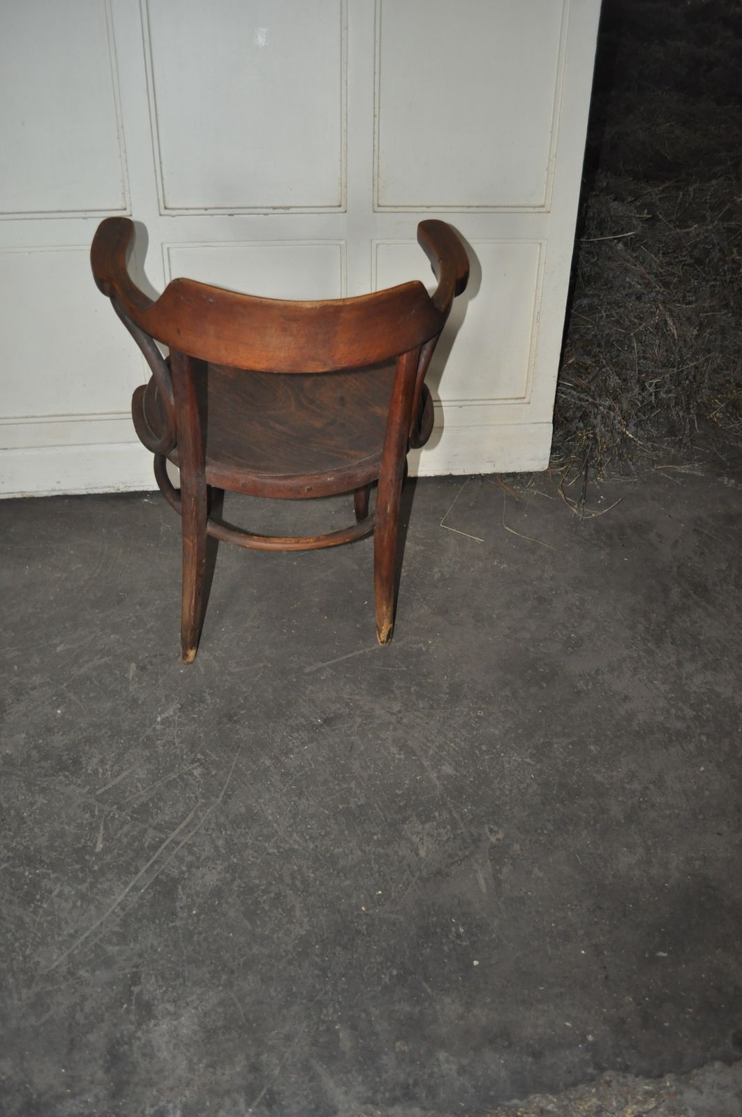 This Thonet Chair From Art Nouveau Period Is Original And Distressed Beautifully And Appropriately For Their Age, Circa 1920s photo furniture