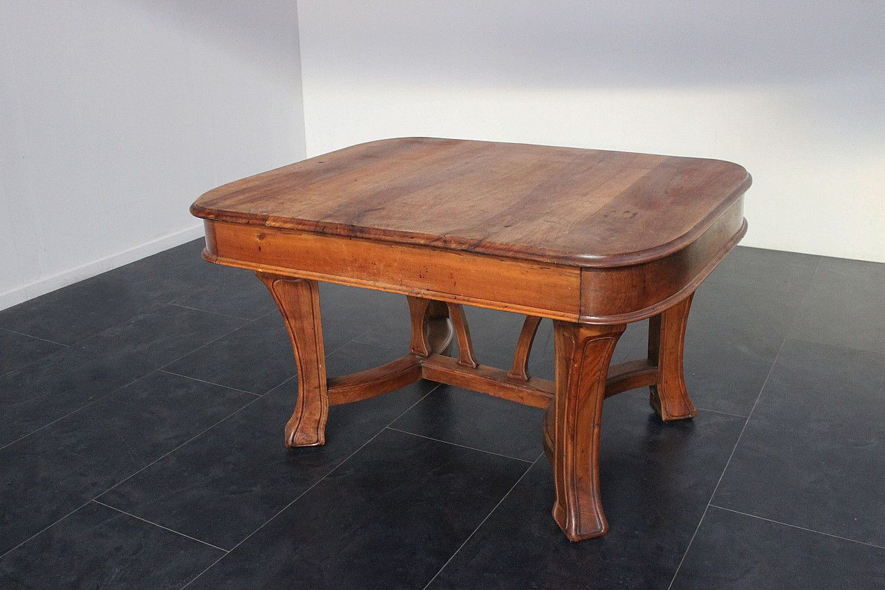 24710.4 Set For Dining Room In Antique Art Nouveau Cherry Wood By Pierre Mathieu photo