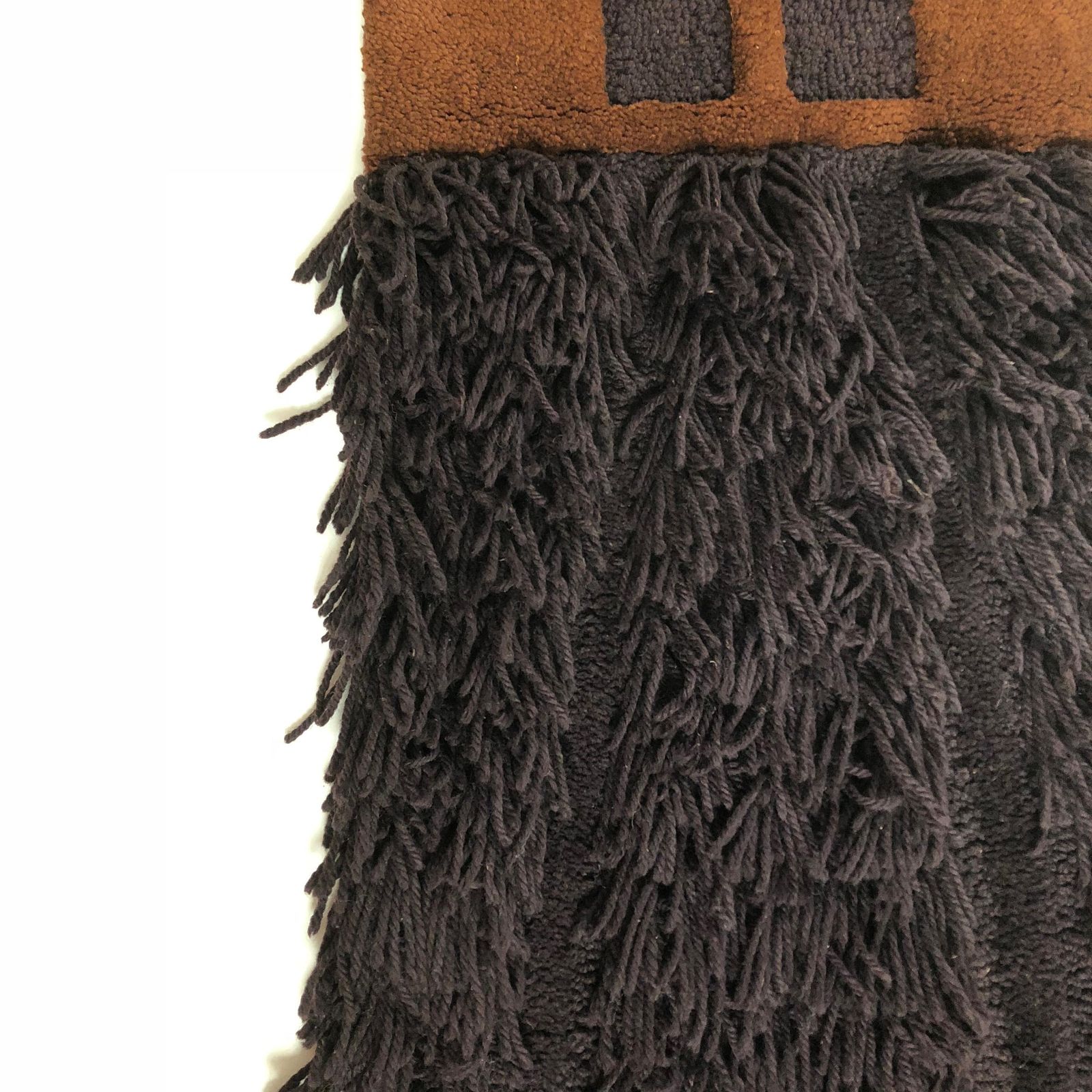 Modernist Wall Rug Lj6 By Ewald Kröner, Schloss Hackhausen, Germany, 1970s No. 3 photo buy