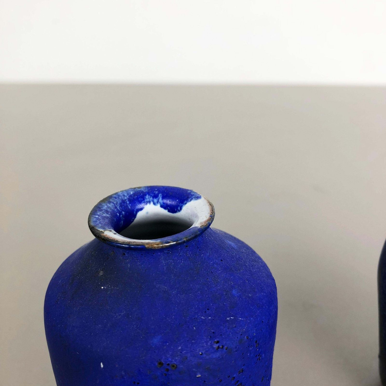 Set Of 3 Ceramic Studio Pottery Vase By Gerhard Liebenthron, Germany, 1960s photo 529.0