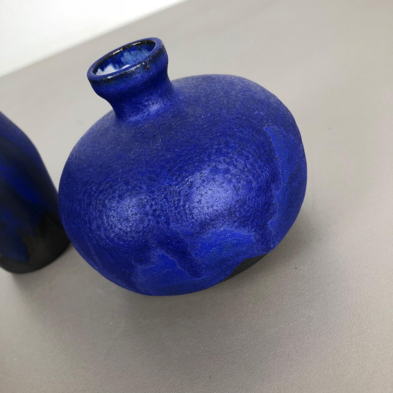 photo furniture Set Of 3 Ceramic Studio Pottery Vase By Gerhard Liebenthron, Germany, 1960s