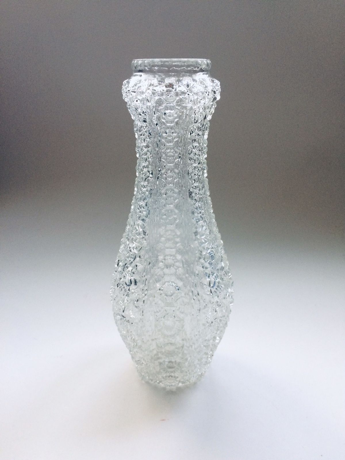Scandinavisch Design Vaas In Helder Kunstglas, Finland, Jaren 1960 photo 138.88