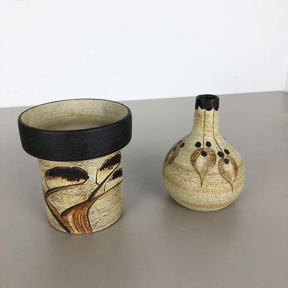 Set Of 2 Modernist 1970s Vase Sculptures Peter Müller For Sgrafo Modern, Germany photo furniture