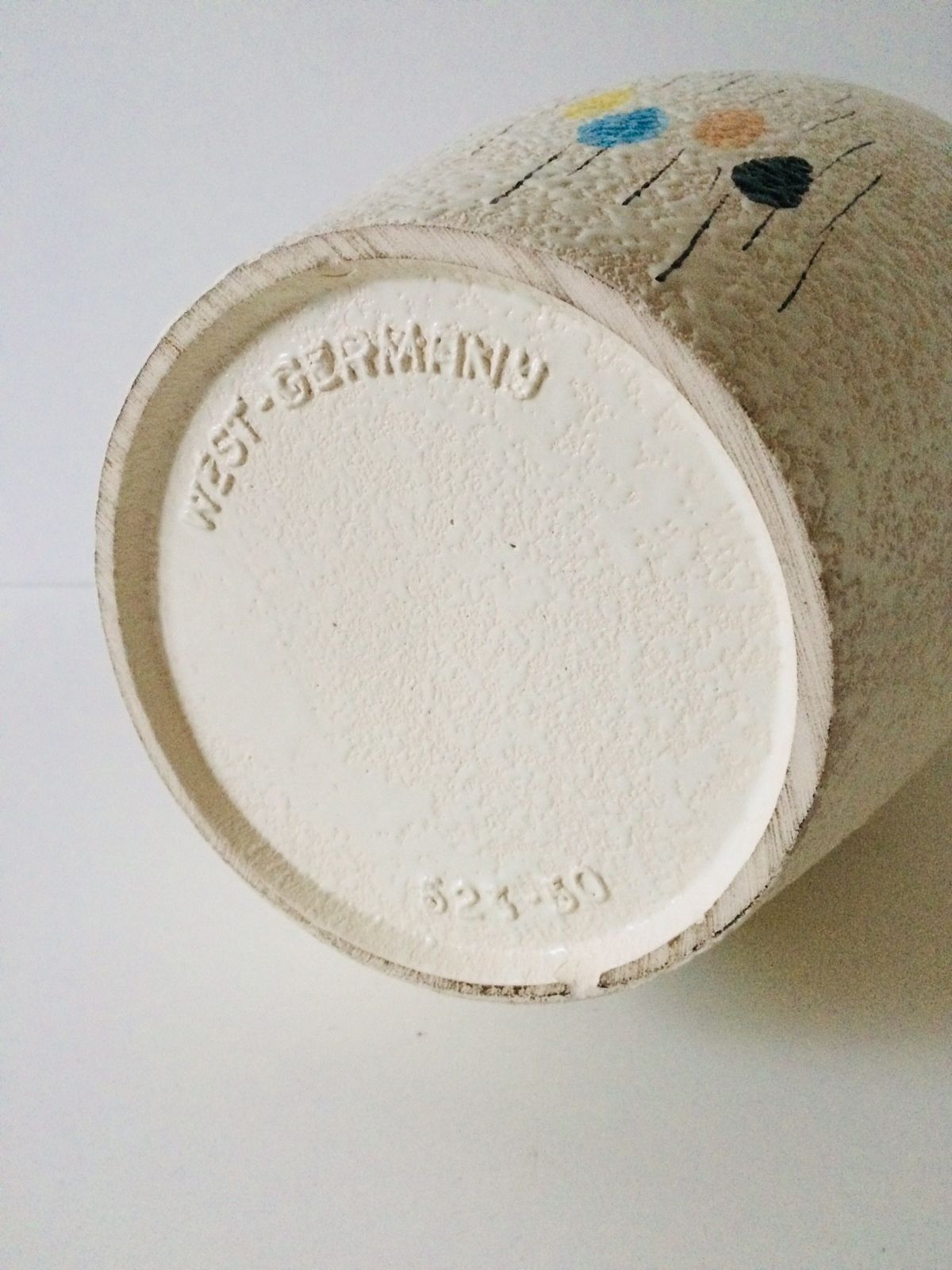 1960s Midcentury Modern West Germany Design Ceramic Vase 50cm photo buy
