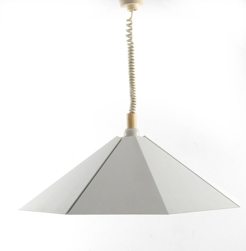 Stealth Minimal 1970s Sheet Metal Lamp photo furniture