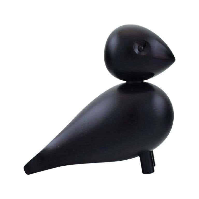 Kay Bojesen, Denmark, Black Wooden Bird, Danish Design, 20th 21st Century