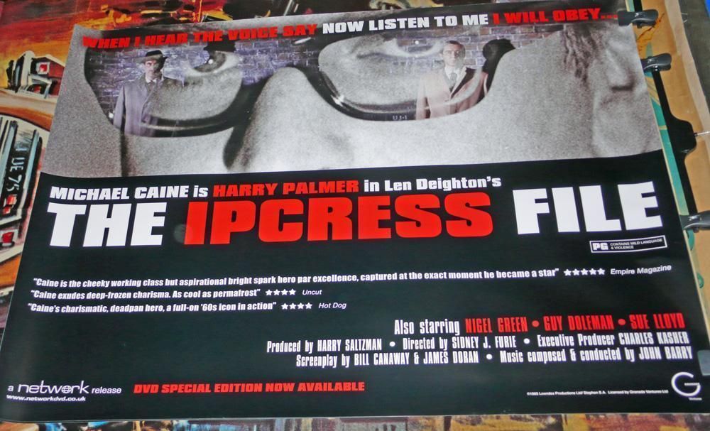 The Ipcress File   Original French Movie Poster, 1965. Michael Caine   Harry Palmer photo for sale