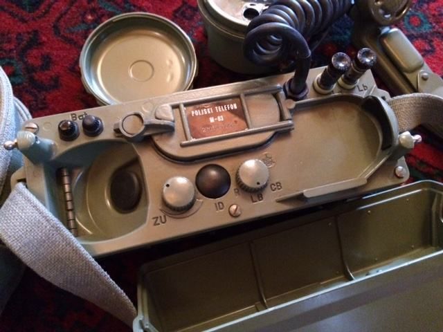 Polish Induction Telephone M 63 With Dial photo buy