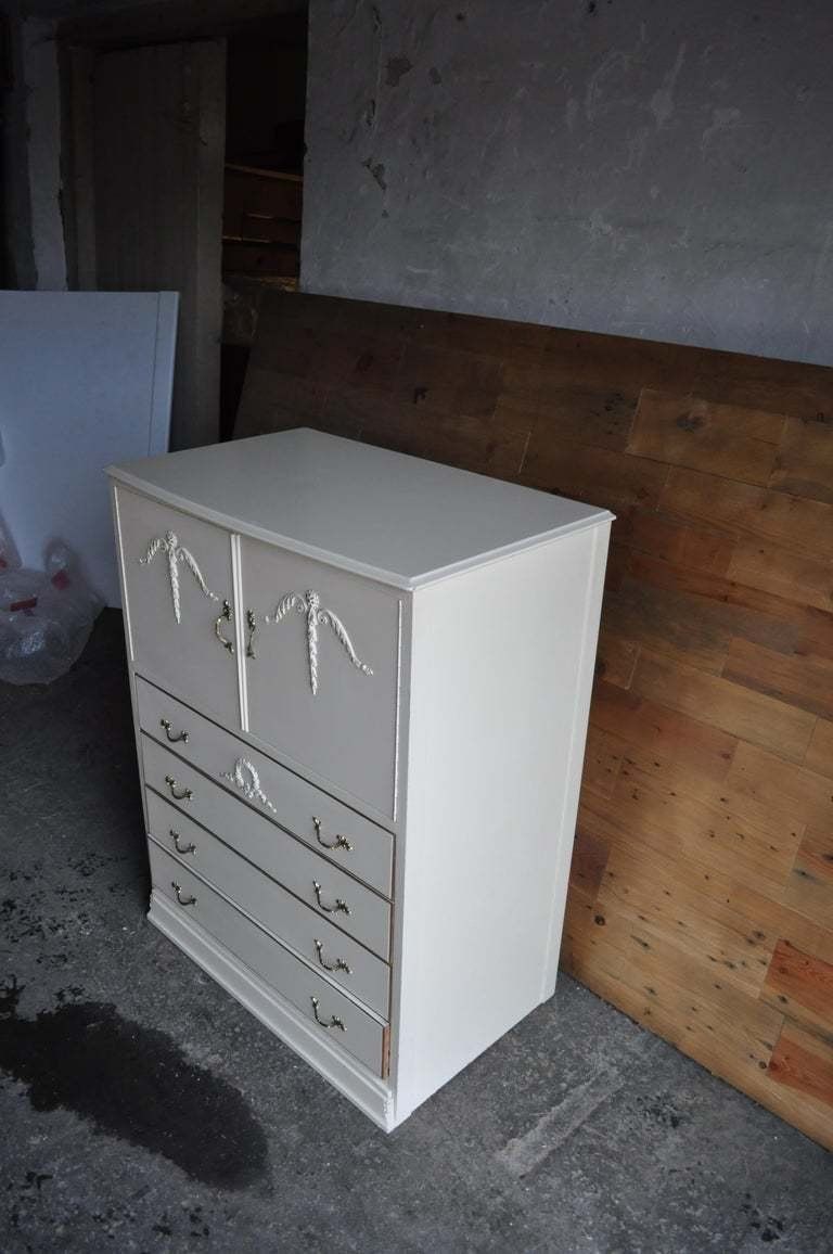 Mid Century Painted Dresser photo Furniture