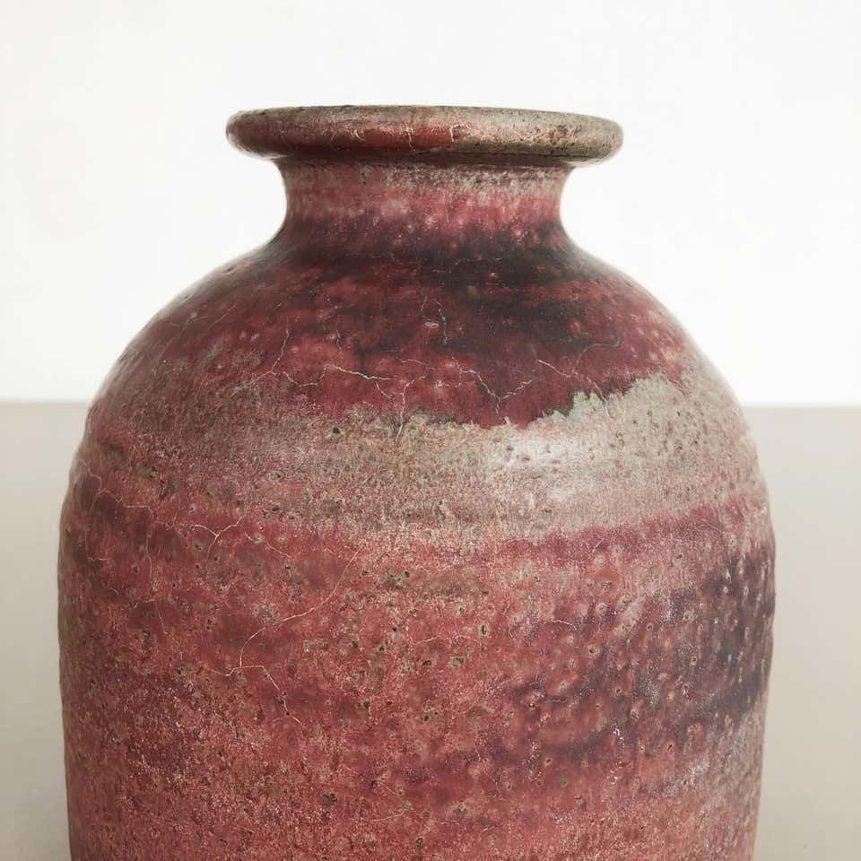 Original 1960 Ceramic Studio Pottery Vase By Piet Knepper For Mobach Netherlands photo buy