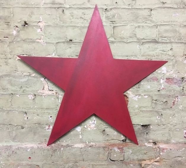 Xl Industrial Metal Rustic Shop Home Circus Fairground Carnival Barn Star  photo furniture