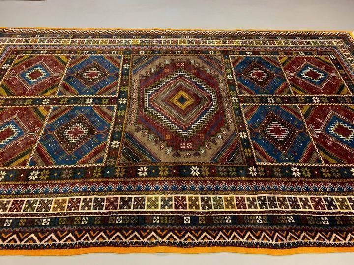 Vintage Moroccan Rug 320x200 Cm Tazenacht Berber Atlas, Tribal Large photo Textiles