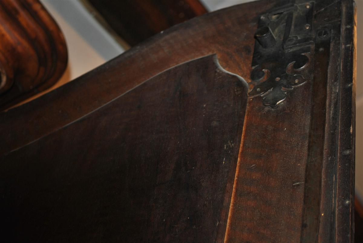 photo buy 18th Century Walnut Castle Wardrobe