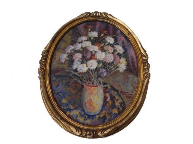Bouquet Of Flowers By Pierre Hartmann 1943