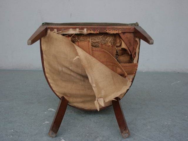 photo for sale Directoire Walnut Armchair Late 18th Century