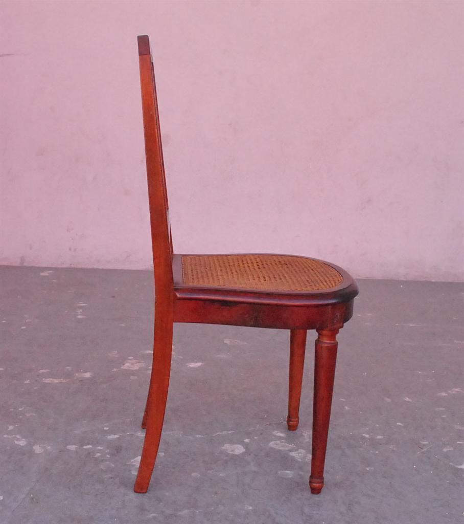 Mahogany Lyres Chairs Late 19th Century (Series Of 6) photo furniture