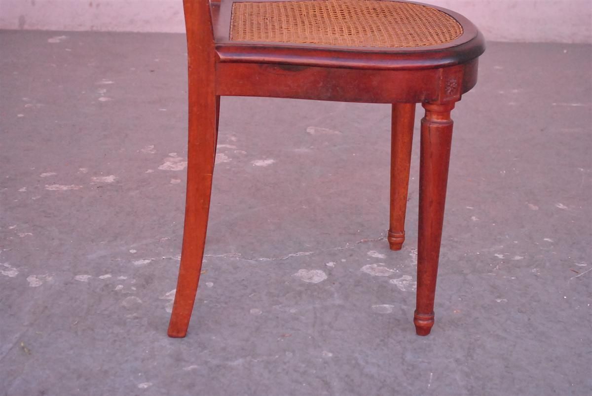 Mahogany Lyres Chairs Late 19th Century (Series Of 6) photo for sale